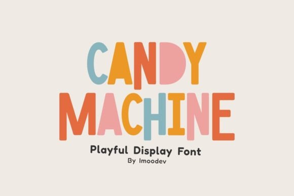 Preview of Candy Machine Font