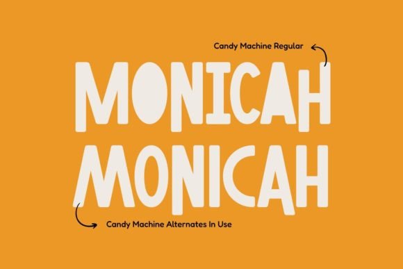 Thumbnail 3 of Candy Machine Font