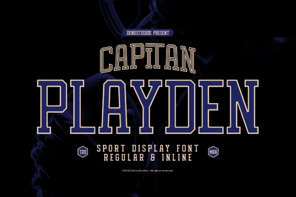 Preview of Capitan Playden Font