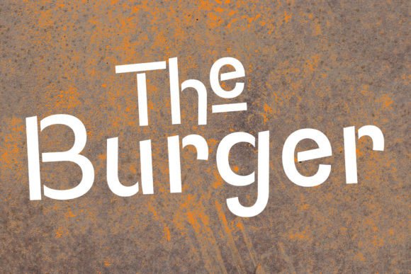 Thumbnail 3 of Capybara Stencil Font