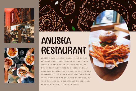 Thumbnail 3 of Caramel Burger Font