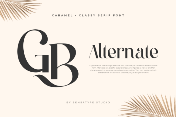 Thumbnail 3 of Caramel Font