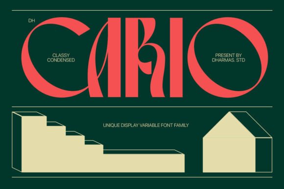 Preview of Cario Font