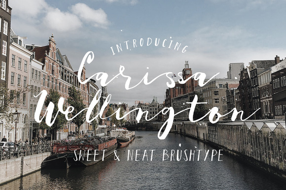 Preview of Carissa Wellington Font