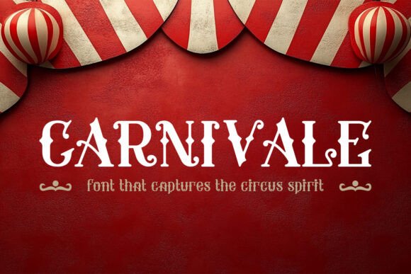 Preview of Carnivale Font