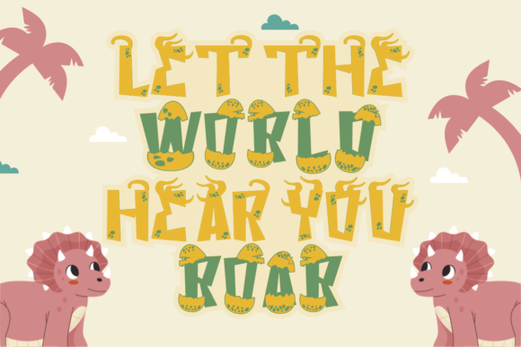 Thumbnail 2 of Carnotaurus Font