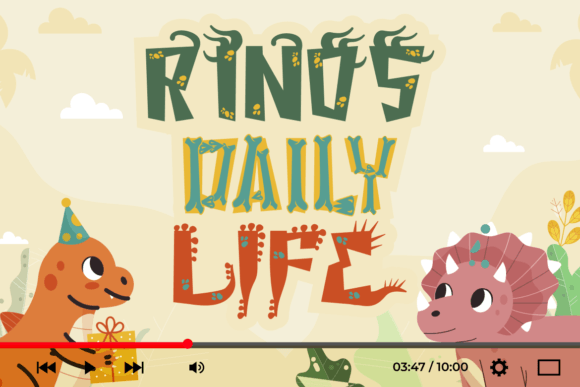 Thumbnail 4 of Carnotaurus Font