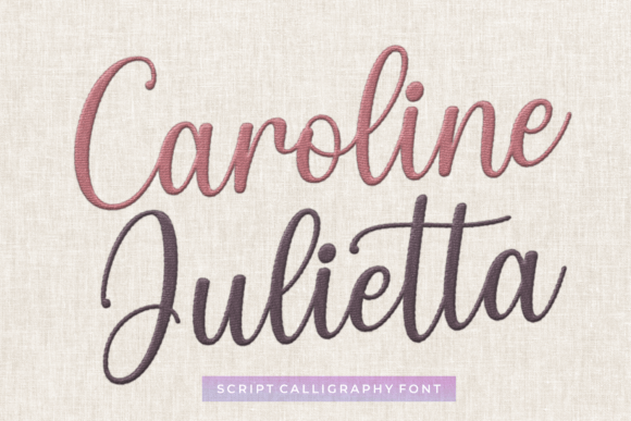 Preview of Caroline Julietta Font