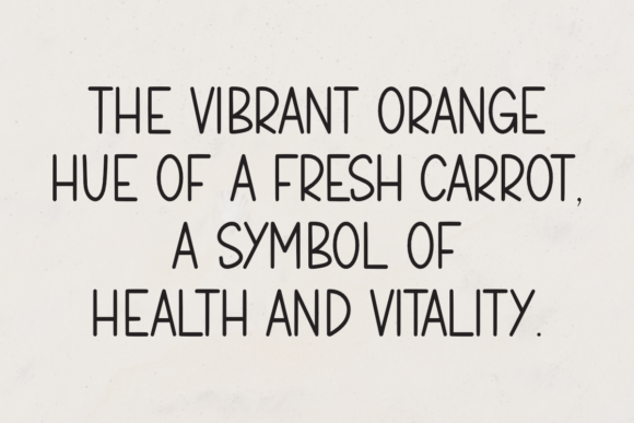 Thumbnail 3 of Carrot Whisk Font