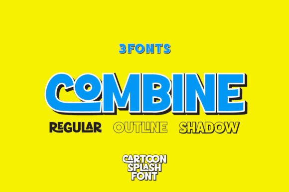 Thumbnail 2 of Cartoon Splash Font