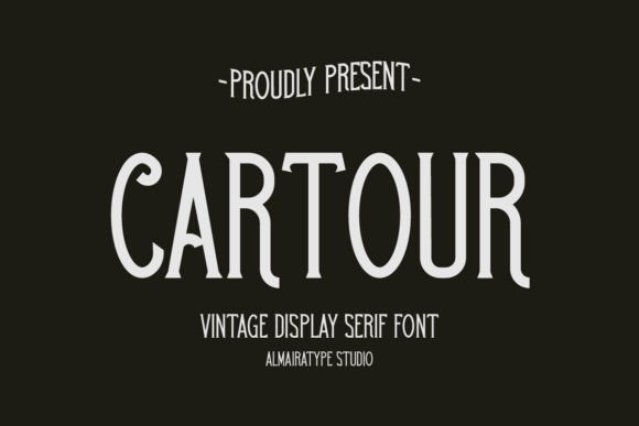 Preview of Cartour Font
