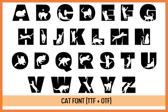 Thumbnail 2 of Cat Font