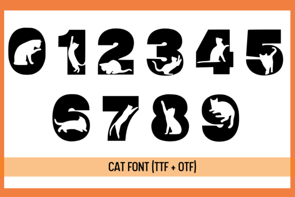 Thumbnail 3 of Cat Font