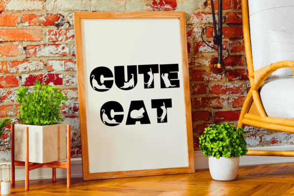 Thumbnail 4 of Cat Font