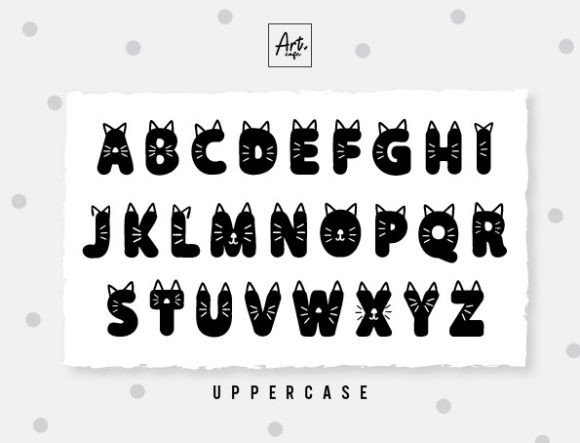 Thumbnail 3 of Cat Lover Font