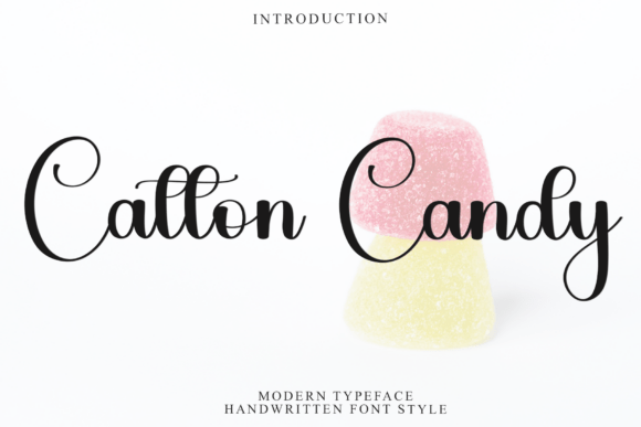 Preview of Catton Candy Font