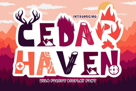 Preview of Cedar Heaven Font