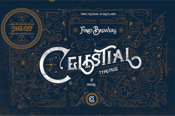 Preview of Celestial Font