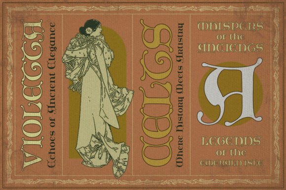 Thumbnail 3 of Celtoria Font