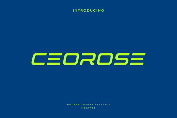 Preview of Ceorose Font