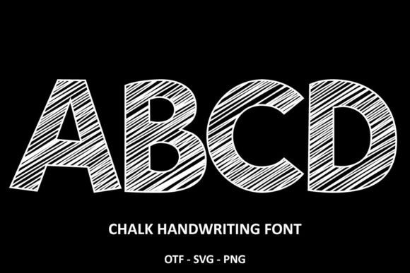Preview of Chalk Handwriting Font