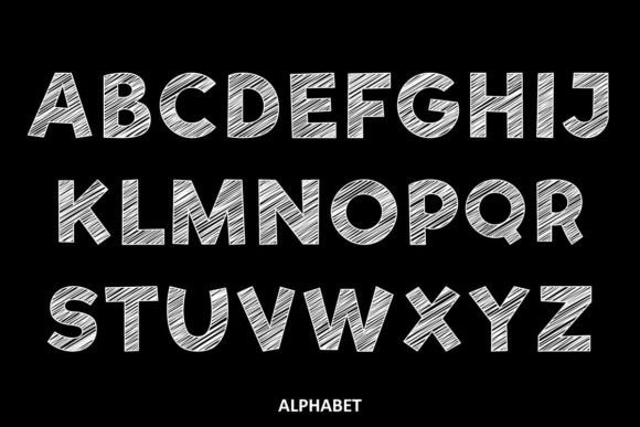 Thumbnail 2 of Chalk Handwriting Font