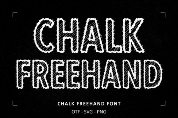 Thumbnail 3 of Chalk Sketch Collection Font