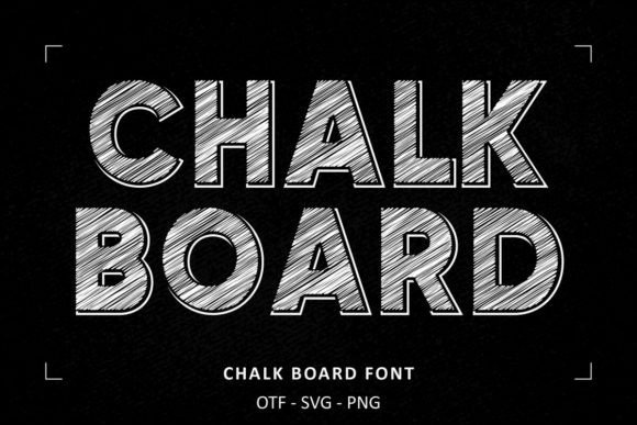 Main preview of Chalkboard Font