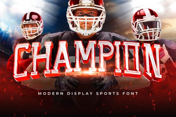 Preview of Champion Font