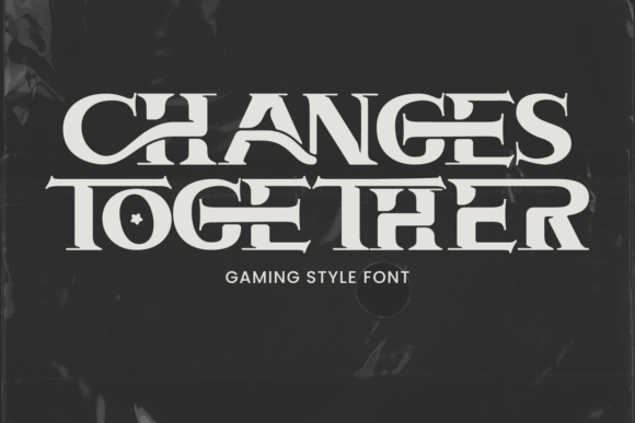 Preview of Changes Together Font