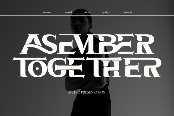 Thumbnail 2 of Changes Together Font