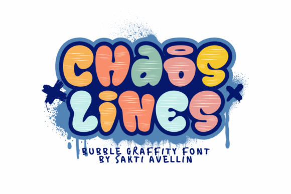 Preview of Chaos Lines Font