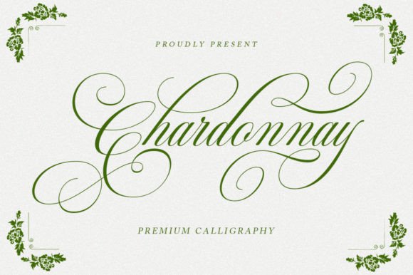 Preview of Chardonnay Font