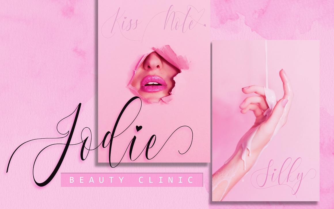 Thumbnail 2 of Charlotte Calligraphy Font