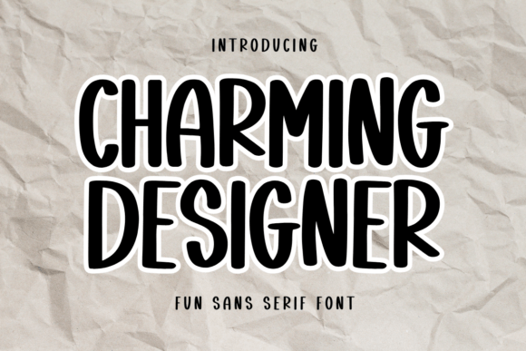 Preview of Charming Designer Font