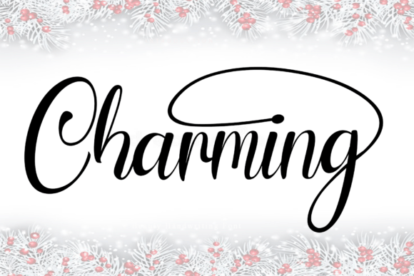 Main preview of Charming Font