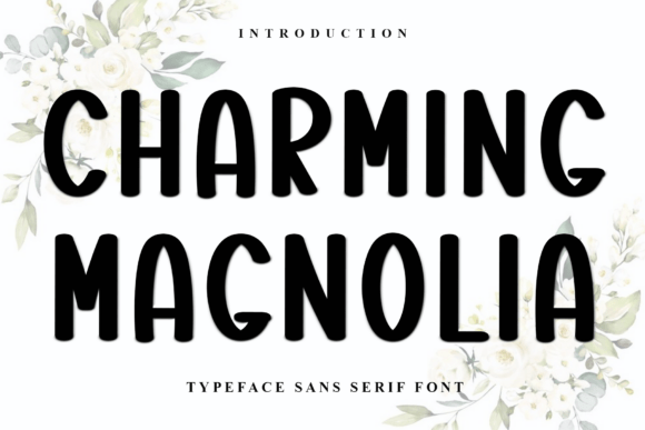 Preview of Charming Magnolia Font