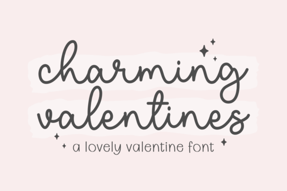 Preview of Charming Valentines Font