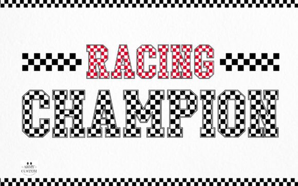 Thumbnail 2 of Checkered Font