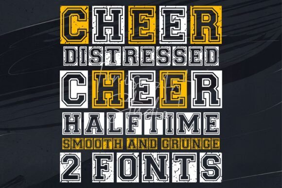 Preview of Cheer Font