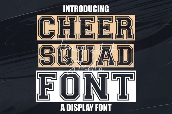 Preview of Cheer Squad Font