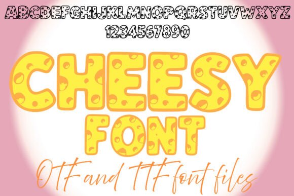 Preview of Cheesy Font