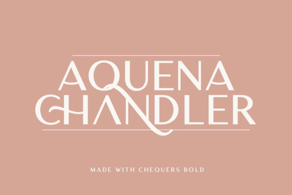 Thumbnail 2 of Chequers Font