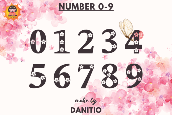 Thumbnail 3 of Cherry Blossom Font
