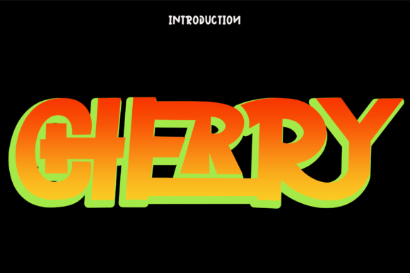 Preview of Cherry Font