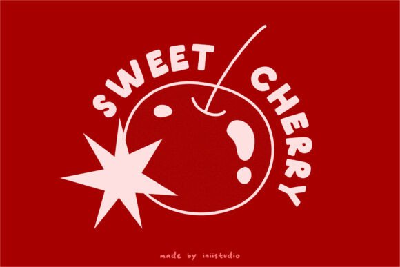 Thumbnail 2 of Cherry Font