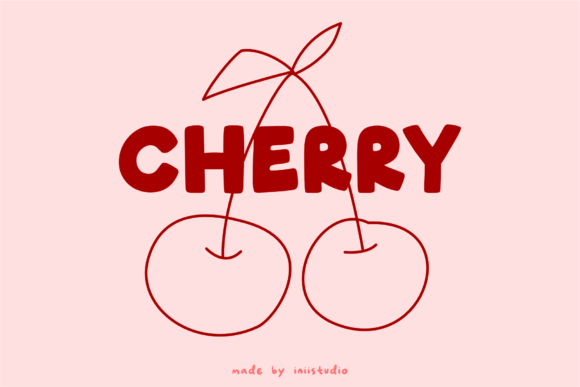 Thumbnail 3 of Cherry Font