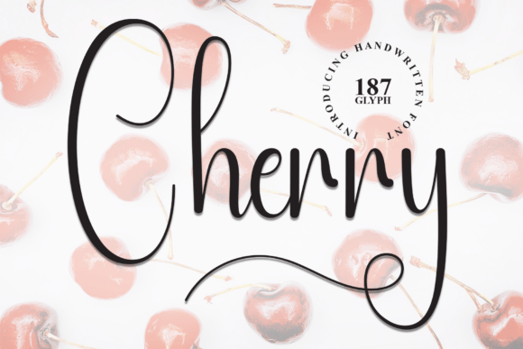 Main preview of Cherry Font