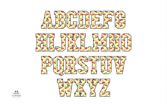 Thumbnail 3 of Cherry Font