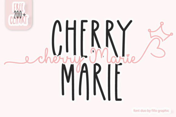 Preview of Cherry Marie Font